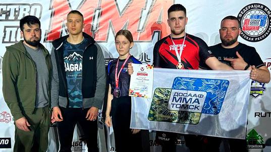 Единоборцы из Томска стали призерами первенства России по ММА
