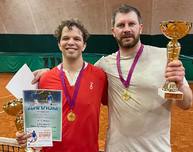 Илья Дудкин и Ярослав Жигарев одержали победу на парном теннисном турнире
