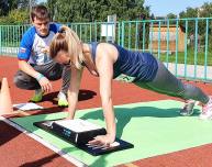 Томичи отметили День физкультурника. Репортаж SportUs.Рro со стадиона «Политехник»