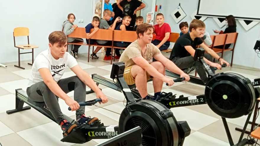 Гребцы провели «Осенний спринт»