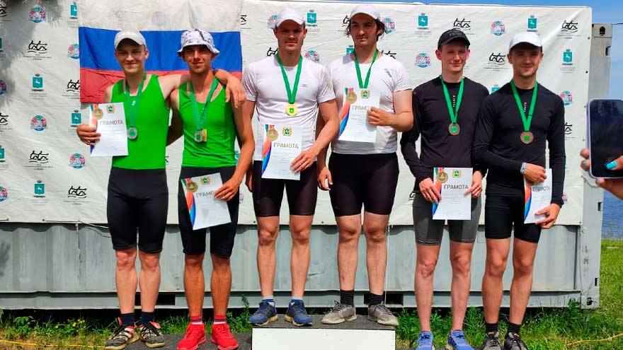 Итоги первого дня чемпионата и первенства Сибири по гребному спорту