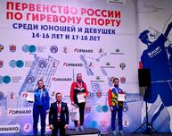 Томские гиревики вновь в числе сильнейших на первенстве России