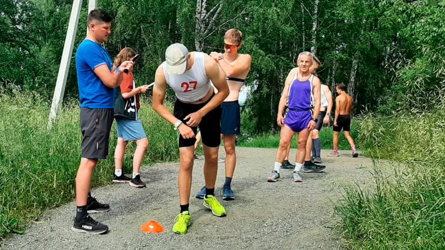 Томские лыжники провели контрольную тренировку и отправились на сборы