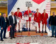 Самбисты отличились на всероссийских соревнованиях