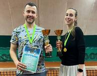 Дмитрий Баев и Анфиса Иванникова выиграли парный теннисный турнир