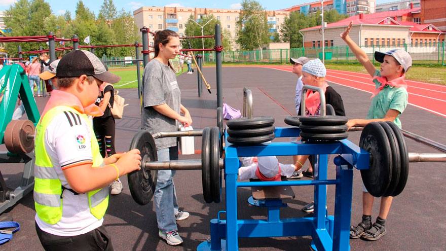 Ещё семь «умных» спортплощадок построят в Томской области