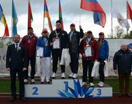 Владимир Синьков стал призером чемпионата СНГ по городошному спорту