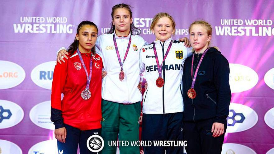 Маргарита Ярыгина завоевала медаль на первенства Европы по спортивной борьбе