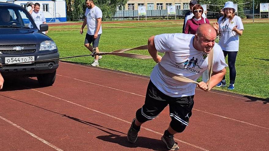 Девять районов Томской области собрались на марафоне «Земля спорта»    