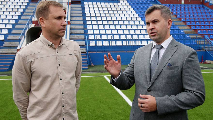 Градоначальник побывал на обновлённом «Темпе»