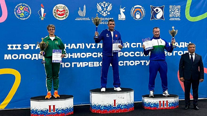 Сборная Томской области ― призер Спартакиады молодежи РФ по гиревому спорту