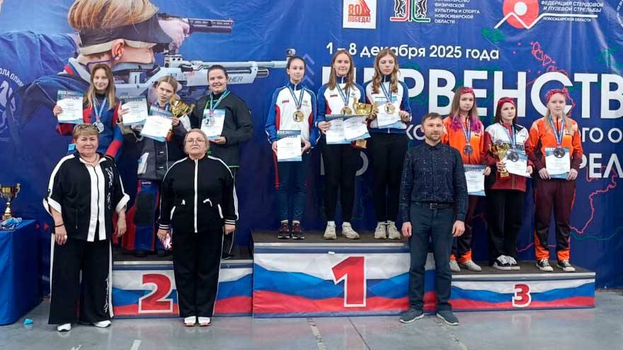 Томички стали призерами первенства СФО по пулевой стрельбе
