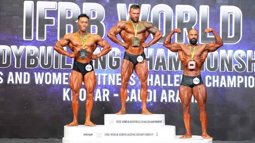 Владимир Мациевский стал чемпионом мира по бодибилдингу