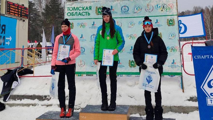 Лыжники разыграли динамовские медали