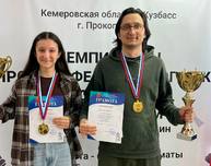 Тренер и его воспитанница стали чемпионами Сибири по шахматам