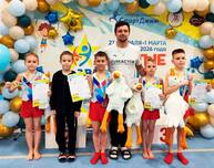 Успех юных гимнастов томского «Реактора» в столице Урала
