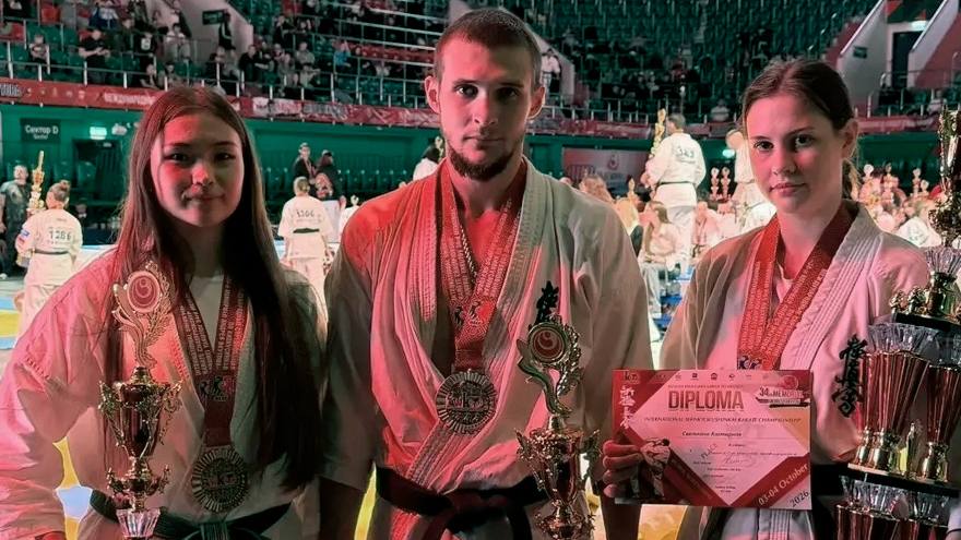 Каратисты успешно выступили на международном турнире по киокусинкай